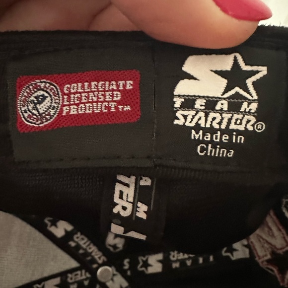 ❤️ BOGO IU Hoosiers Indiana University Black Cap with Red Logo - Picture 7 of 9